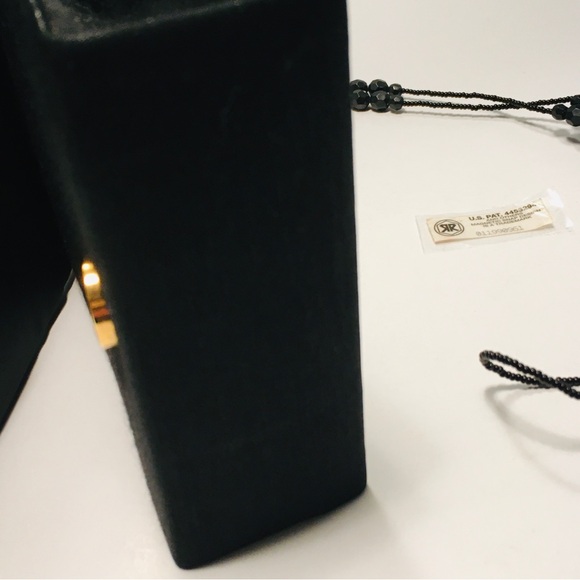 Y&S Shimmery Mini Bag Beaded Strap Evening - Picture 10 of 14